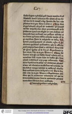 Circa religiosos et religiosas. [Capitulum] 44.