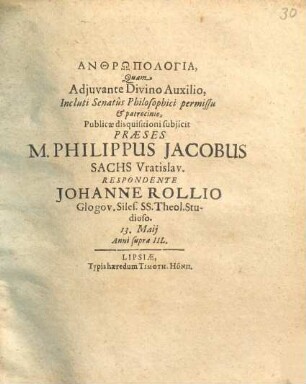 Anthrōpologia