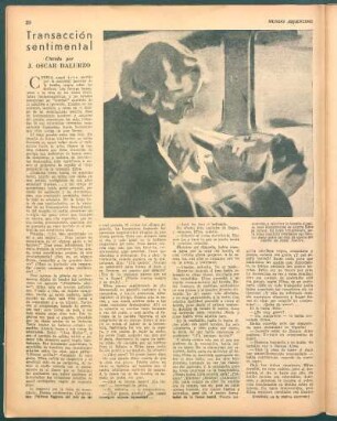 Transacción sentimental : Cuento por J. Oscar Dalurzo