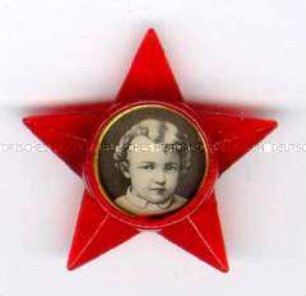 Pionierorganisation W. I. Lenin, Oktoberkinder, Mitgliedsabzeichen