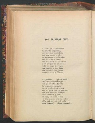 Los primeros fríos