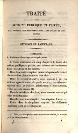 Traité du droit criminel, 1