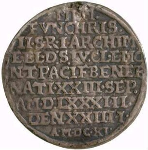 Münze, 1/4 Taler, 1611