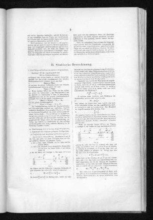 II. Statische Berechnung