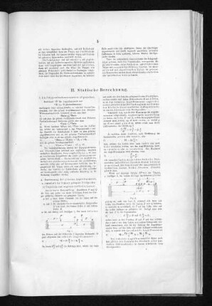 II. Statische Berechnung