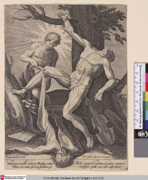 [Apollo häutet Marsyas; Apollo flaying Marsyas]