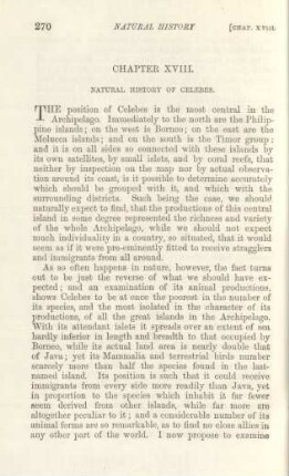 Chapter XVIII. Natural history of Celebes