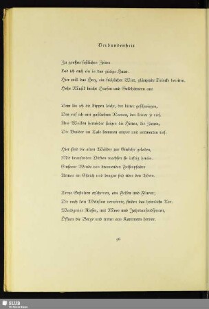 Verbundenheit