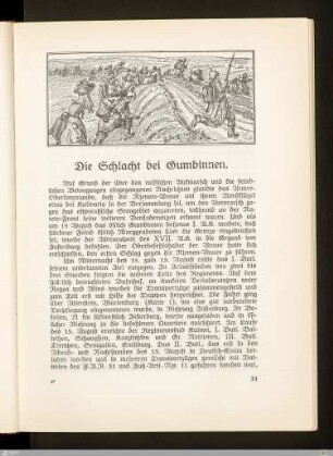 Die Schlacht bei Gumbinnen