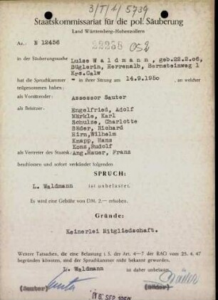 Waldmann, Luise