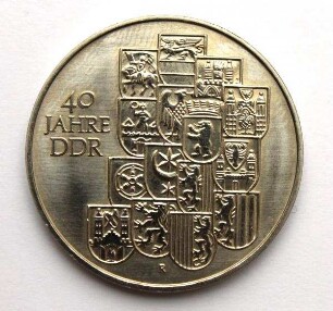 10-Mark-Stück 40 Jahre DDR