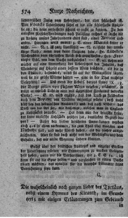 Die wahrscheinlich noch ganzen Lieder des Tyrtaeus, nebst einem Hymnus des Kleanth.