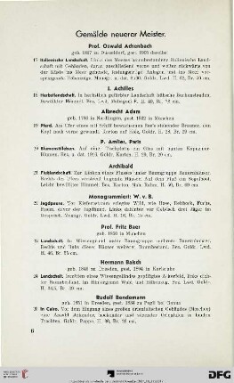 Gemälde neuerer Meister (Nr. 17-131)