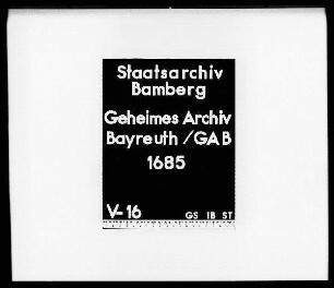 Reichstag: Graf Schönborn; Graf Bentheim; Reichskammergericht Speyer; publica communicata