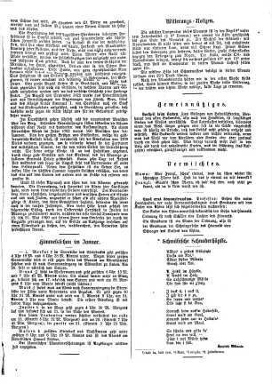 Augsburger Anzeigeblatt. Sonntags-Beilage zum Augsburger Anzeigblatt. 1876