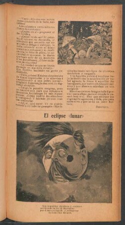 El eclipse "lunar" - [Caricatura]
