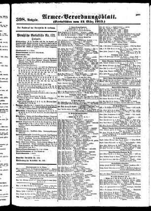 398.Ausgabe. Freitag, 12. März 1915