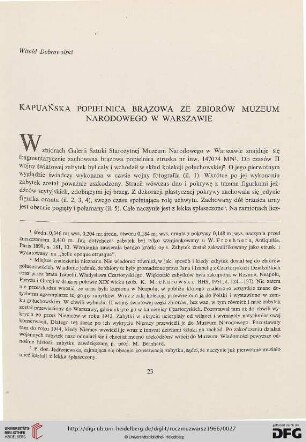 10: Kapuańska popielnica brązowa ze zbiorów Muzeum Narodowego w Warszawie