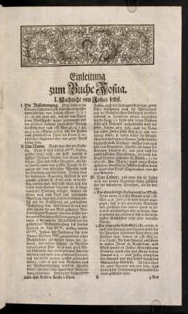 1-105, Das Buch Josua