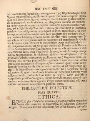 Philosophiæ eclecticæ.