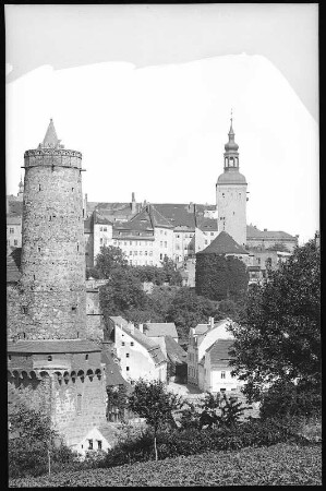 Bautzen. Alte Wasserkunst und Lauenturm, Fischerpforte