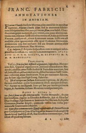 Argumentorum et Scholiorum in Terentium liber