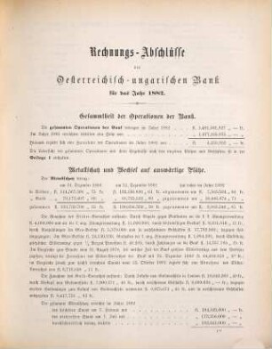 Jahressitzung der Generalversammlung der Oesterreichisch-Ungarischen Bank, 5. 1883, 3. Febr.