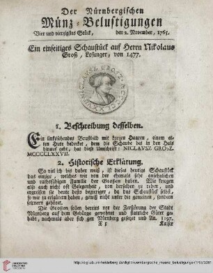 (Vier und vierzigstes Stueck, den 2. November - Acht und vierzigstes Stueck, den 30. November)