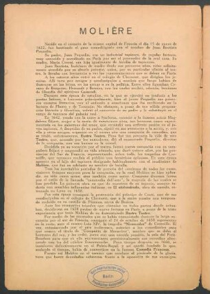 Molière - [Biografía]