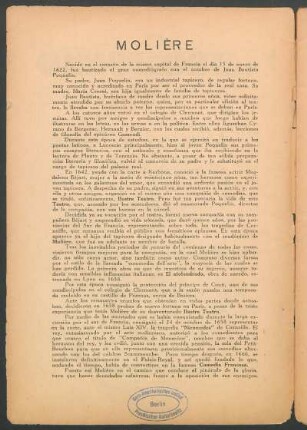 Molière - [Biografía]