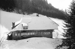 Todtmoos: Altes Schwarzwaldhaus am Hang