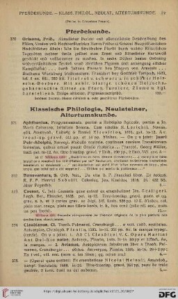 Pferdekunde (Nr. 370)