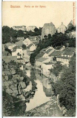 Bautzen. Partie an der Spree