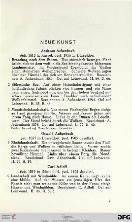 Neue Kunst (Nr. 1-126)