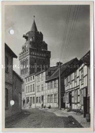 Pyritz, Stettiner Tor, Große Papenstraße