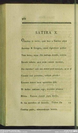 Satira X.