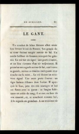 Le Gant.