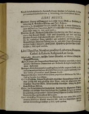 Libri Musici.