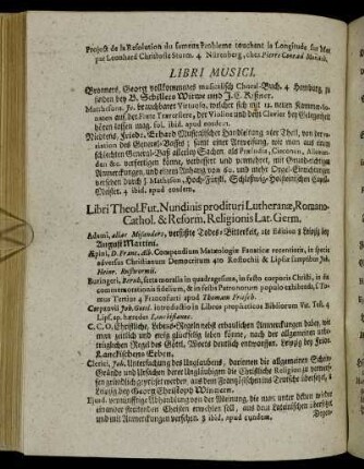 Libri Musici.