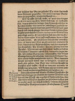 Zum siebenden und letzten ...