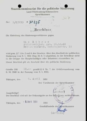 Röhrer, Max