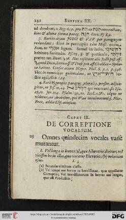 De correptione vocalium