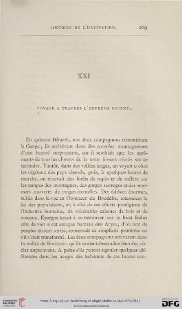 XXI. Voyage à travers l'extrème Orient