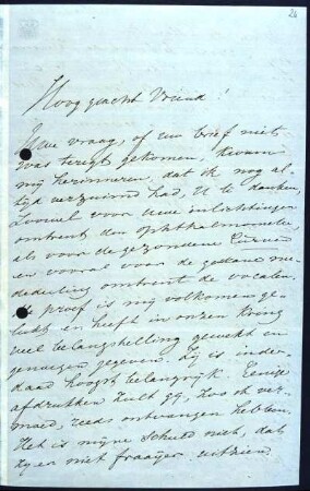 [Letter to Hermann von Helmholtz]