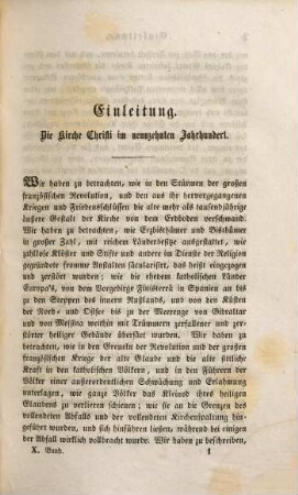 Geschichte der Kirche Christi im neunzehnten Jahrhundert, mit besonderer Rücksicht auf Deutschland. 1