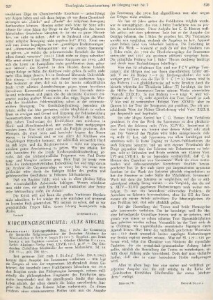 527-528 [Rezension] Sozomenus, Salaminius Hermias, Kirchengeschichte