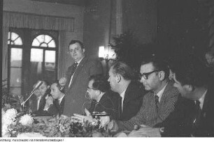 Dresden, Forum privater Handwerksbetriebe mit Werner Krolikowski, Januar 1960 - 1961