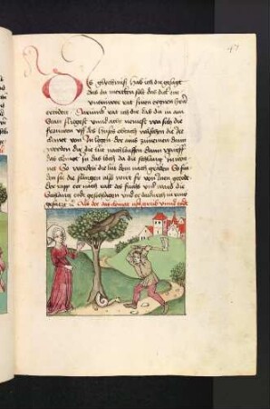 Die gefräßige Schlange wird erschlagen; (Kapitel II: Von dem Löwen und dem Ochsen).