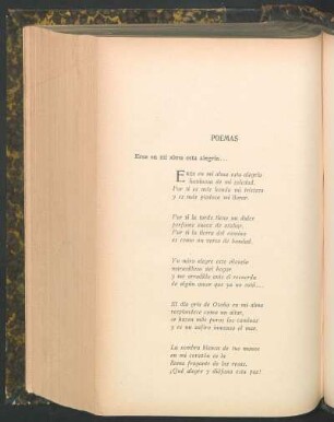Poemas : Eres en mi alma esta alegría... [y] Poema [y] Poema