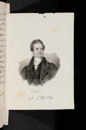 100a-100b, Porträt von Robert Peel, geb. 6. Feb. 1788